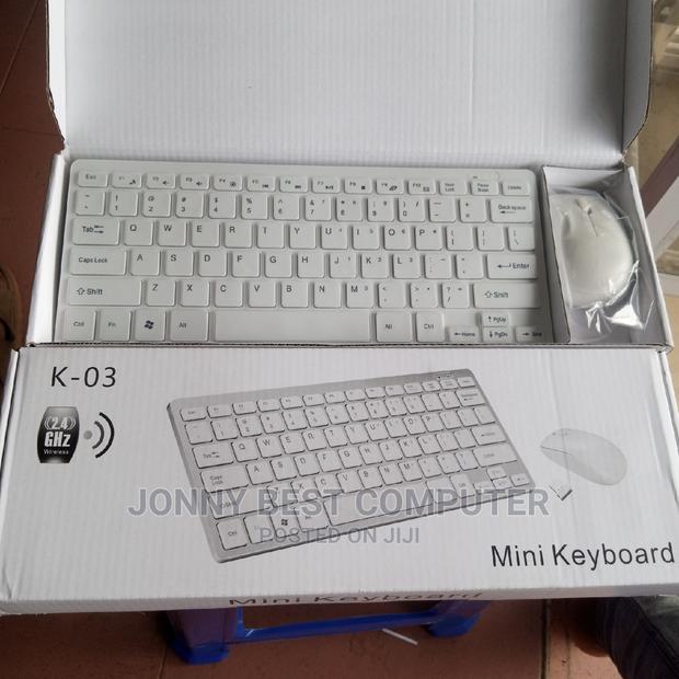 MINI White Wireless Keyboard and Mouse · Photo 2