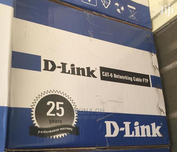 D-Link Cat6 Dlink FTP Cable 305M Black Outdoor · Photo 2