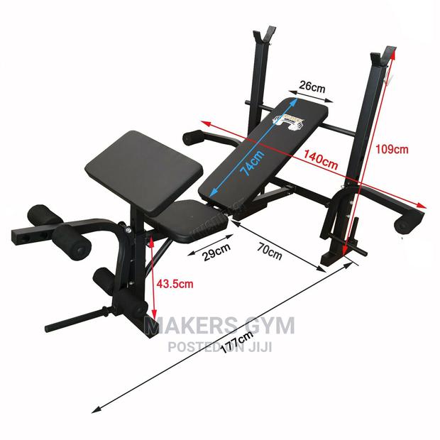 Weight Bench Press Rack Multi Gym · Photo 4