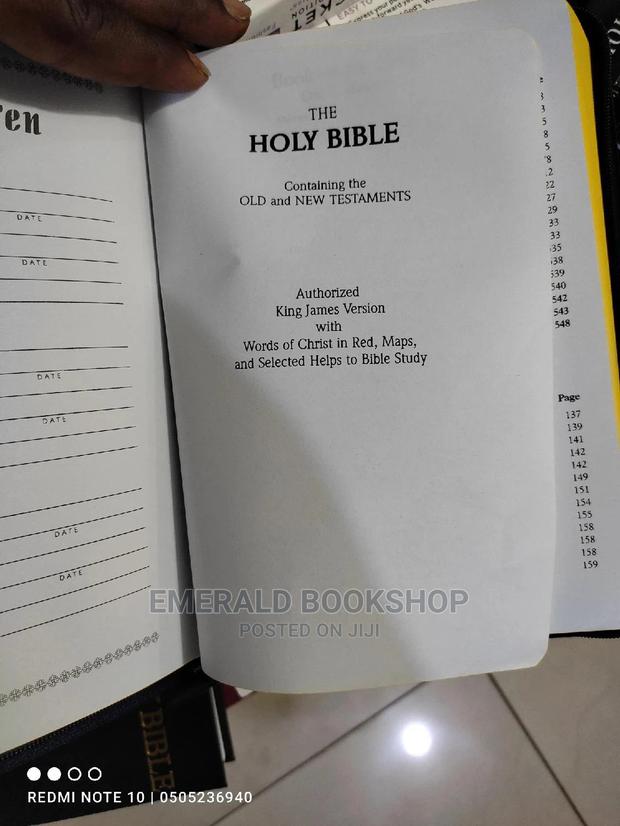 Holy Bible Kjv With Zipper · Photo 2
