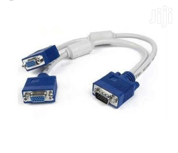 Y Cable Vga Splitter