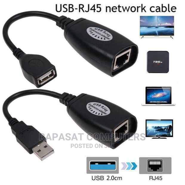 USB Extender- USB 2.0 to RJ45 LAN Extension Adapter Over Cat · Photo 2