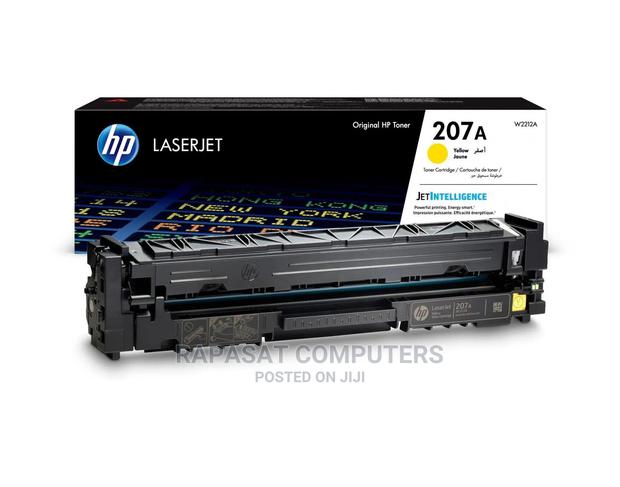 HP 207A Yellow Original Toner Cartridge (W2212A) · Photo 2