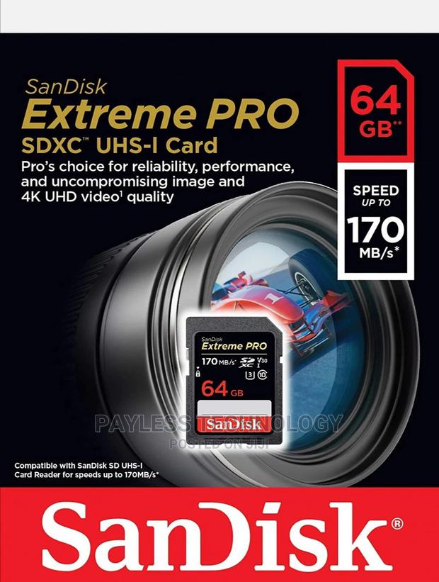 Sandisk 64gb Extreme Pro Camera Memory Card · Photo 4