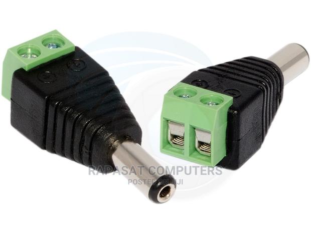 12 Volt Male 2.1mm DC Connector With Screw-in Terminal for C · Photo 2