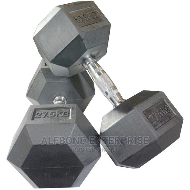 27kg X 2 Hex Dumbbells (54kg) · Photo 2