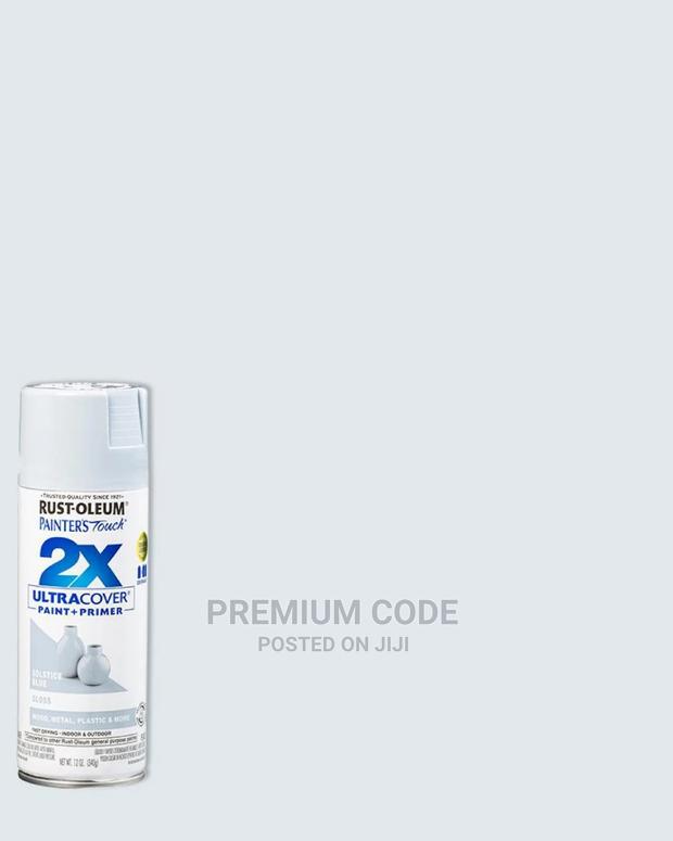 Spray Paint, Gloss Solstice Blue, 2X Ultra Cover Rust-Oleum · Photo 3