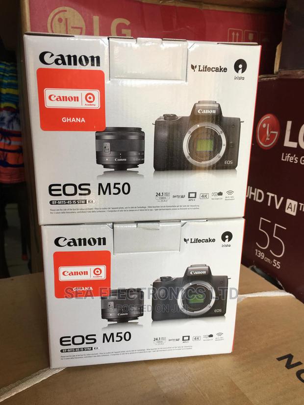 Canon EOS M50 Mirrorless Digital Camera With 15-45mm Lens · Photo 2