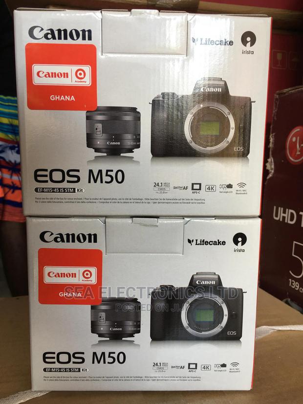 Canon EOS M50 Mirrorless Digital Camera With 15-45mm Lens (B · Photo 2