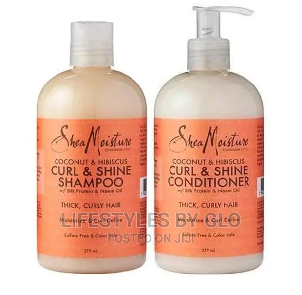 Shea Moisture Shampoo Coconut And Hibiscus Curl 3 Set Combo · Photo 2