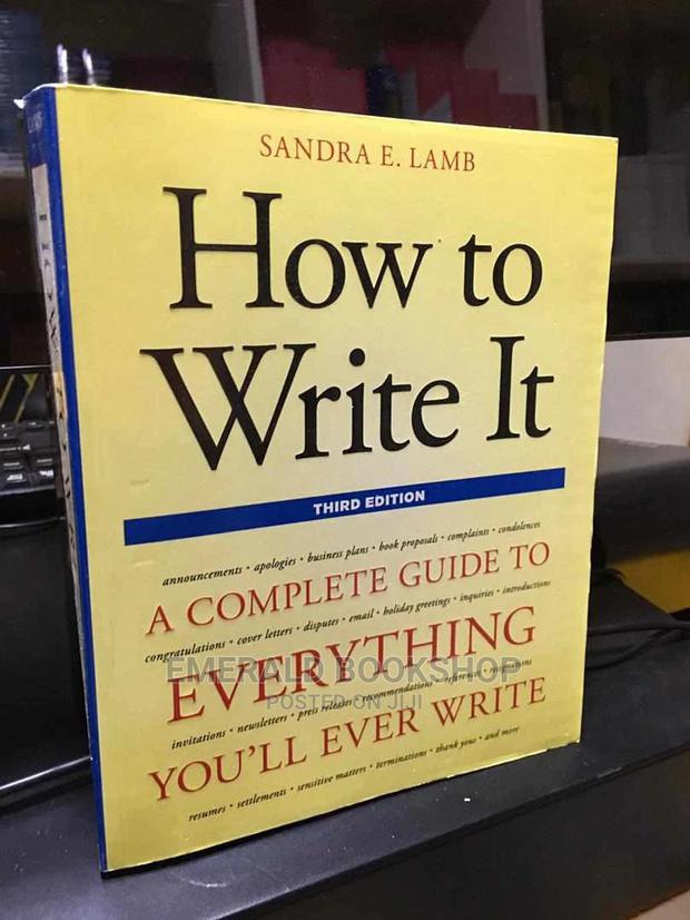 How to Write It · Photo 1