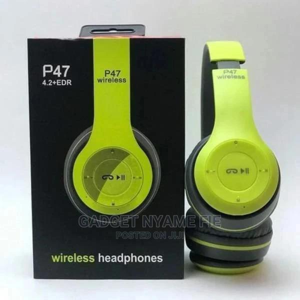 P47 Durable Bluetooth Wireless Headphone With FM Radio · Photo 2