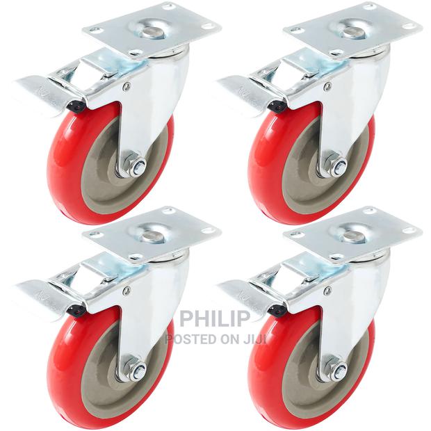 4" Swivel Caster Wheels photo 2