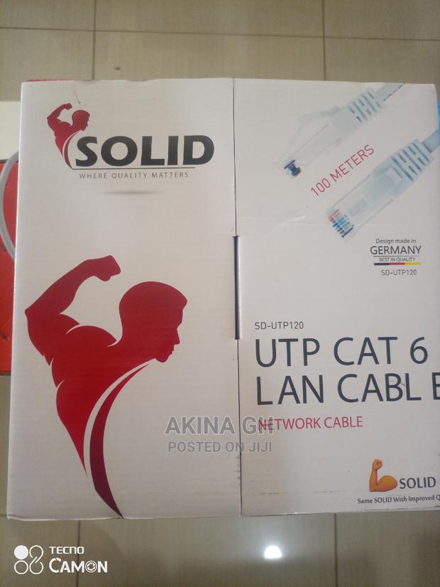 Solid Cat 6 Utp Cable 100 Meters · Photo 3