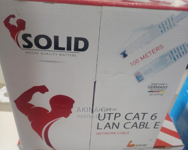 Solid Cat 6 Utp Cable 100 Meters · Photo 4