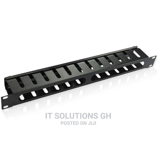 1U Network Rack Cable Management Manager · Photo 1