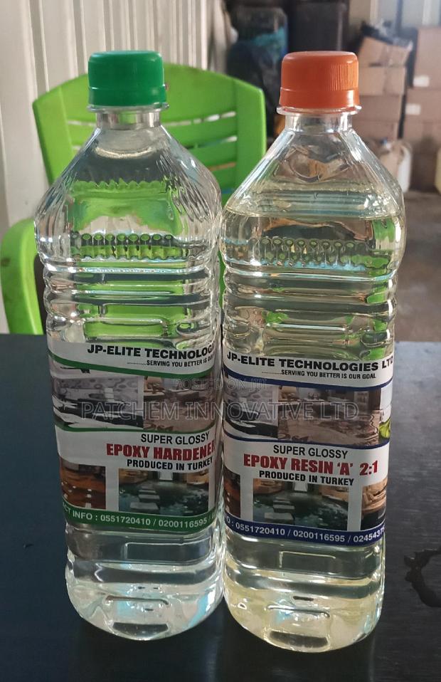 Epoxy Resin and Hardener 1kg photo 5