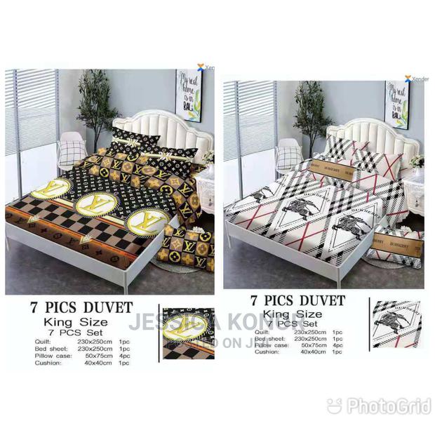7pcs Duvet ( Purely Cotton)