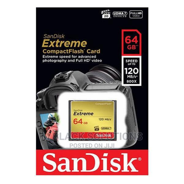 Sandisk Extreme 64gb Cf Card · Photo 1