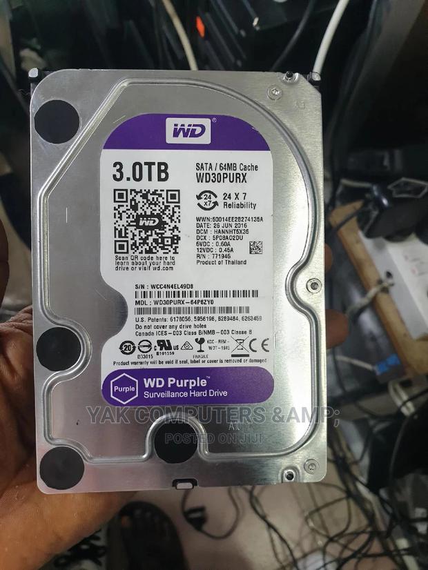 3tb Wd Purple Desktop Drive
