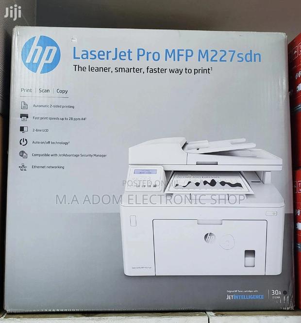 HP Laserjet Pro MFP 227 SDN/ Printer, Scanner, Copy for Sale · Photo 2