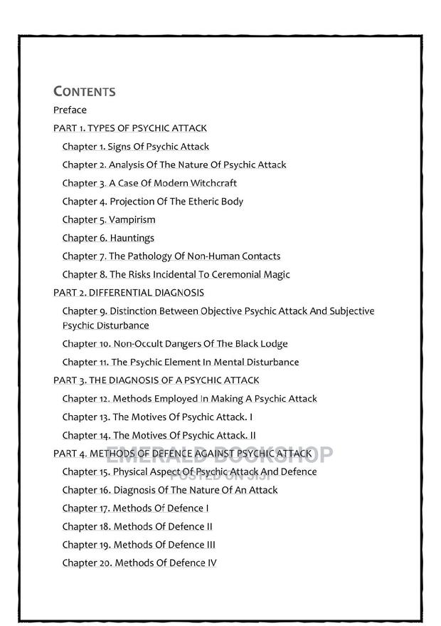 Psychic Self-Defense PDF · Photo 2