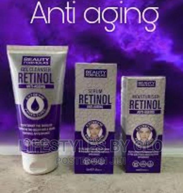Retinol Antiaging Cleanser, Serum Moisturizer Set · Photo 1