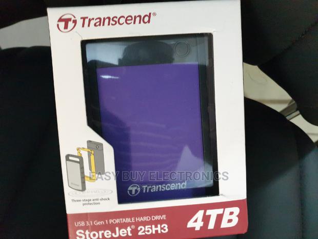 Shock-Proof 4tb Transcend Hard Drive · Photo 2