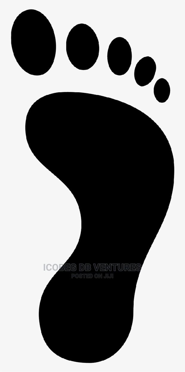 Footprint Sign/Signage/Social Distance