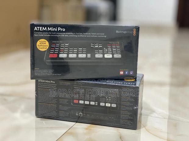Blackmagic Design Atem Mini Pro Hdmi Live Stream Switcher · Photo 2