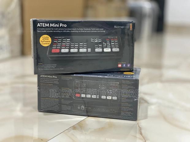 Blackmagic Design Atem Mini Pro Hdmi Live Stream Switcher · Photo 1