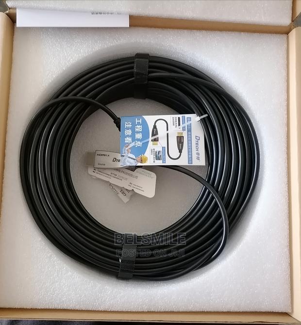 35m (115 Feet) Dtech Fibre Optic HDMI Cable