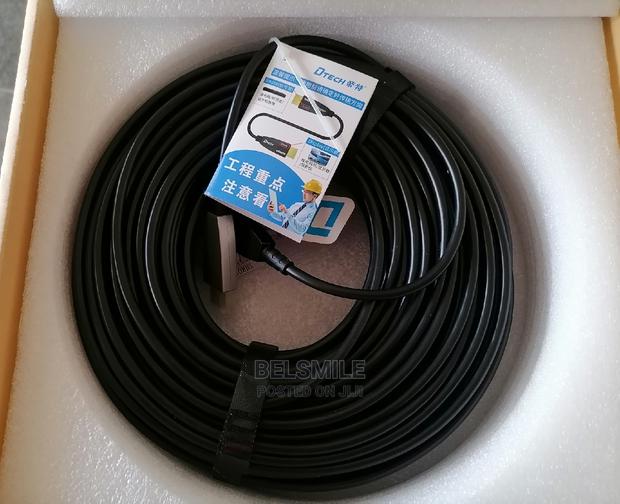 50m (164 Feet) Dtech 2.0v Fibre Optic HDMI Cable