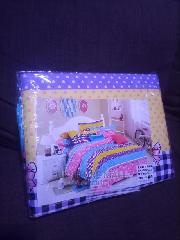 Cotton Bed Sheet With Two Pillow Cases. Free Delvry · Photo 3