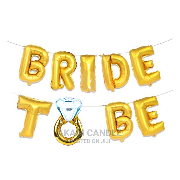 Bride to Be With Ring Balloon 32" · Photo 2