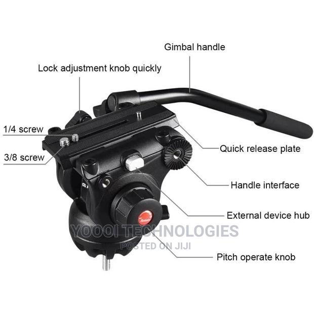 Puluz Heavy Duty Alluminum Tripod For Dslr/ Slr Cameras · Photo 3