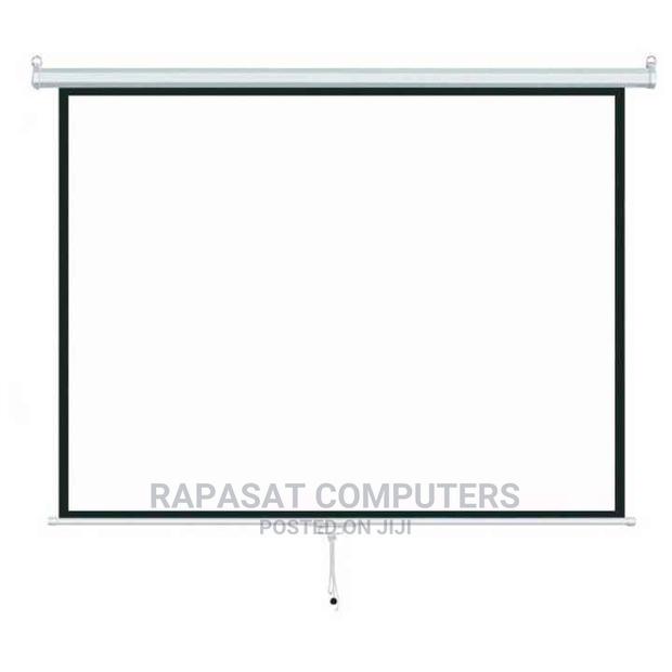 Anc 240x240cm Manual Projector Screen · Photo 1
