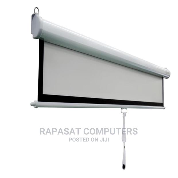 ANC 180x180cm Manual Projector Screen · Photo 1