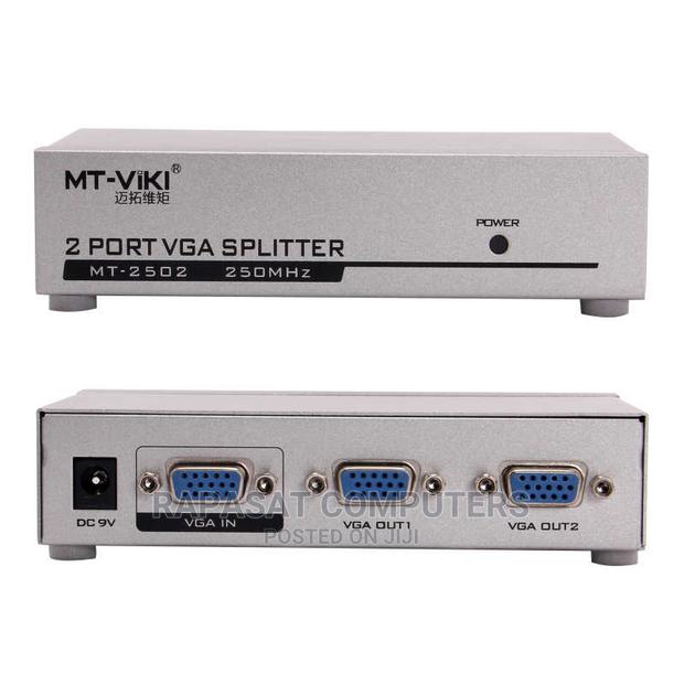 2 Port VGA Splitter Single Input 2 Output · Photo 1