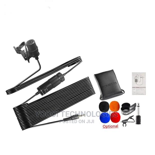 6m Lavalier Sterio Audio Interview Clip Microphone · Photo 1