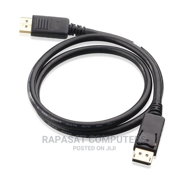 3 Meters Displayport to Displayport Cable- Black