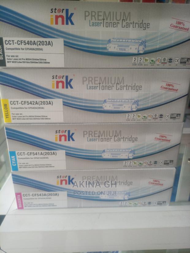 Hp Compatible Toner 203A (Cf-540a) for M254 M281 M284 · Photo 2
