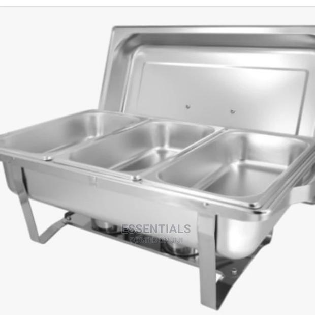 Stainless Steel 3 Compartment Chafing Dish · Photo 2