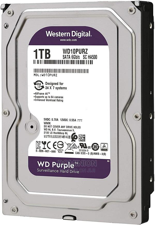 Wd Purple 1tb Surveillance HDD Sata 6/Gbs, Wd10purz · Photo 3