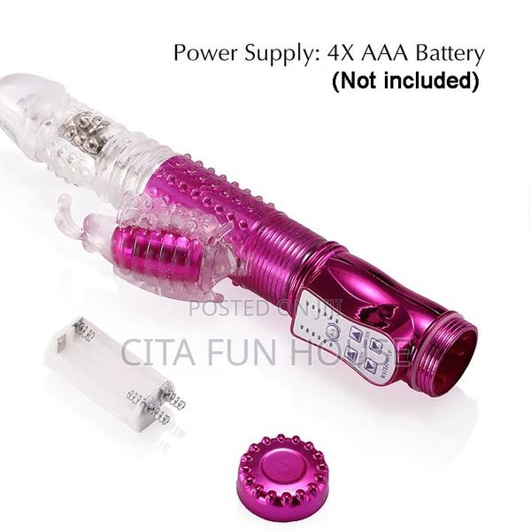 Waterproof G-Spot/Clit Stimulator Dildo Vibrator · Photo 2