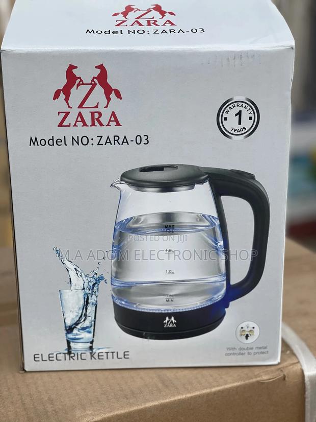 New Zara Fresh In Box 1.8L Tea Kettle