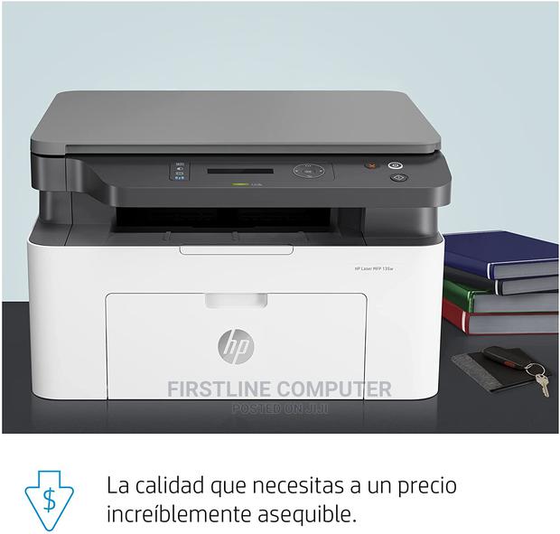 HP 135W Multifunction Laser Printer, White · Photo 4