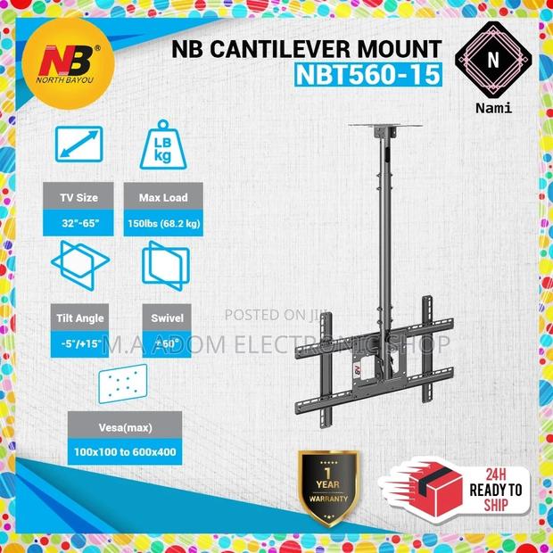 Heavy Duty Ceiling Wall Mount for Led Tv 32”-70” · Photo 1