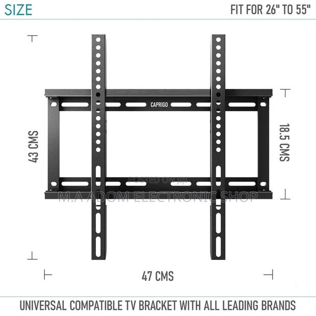Super Heavy Duty TV Wall Mount Stand for 26 to 55 · Photo 1
