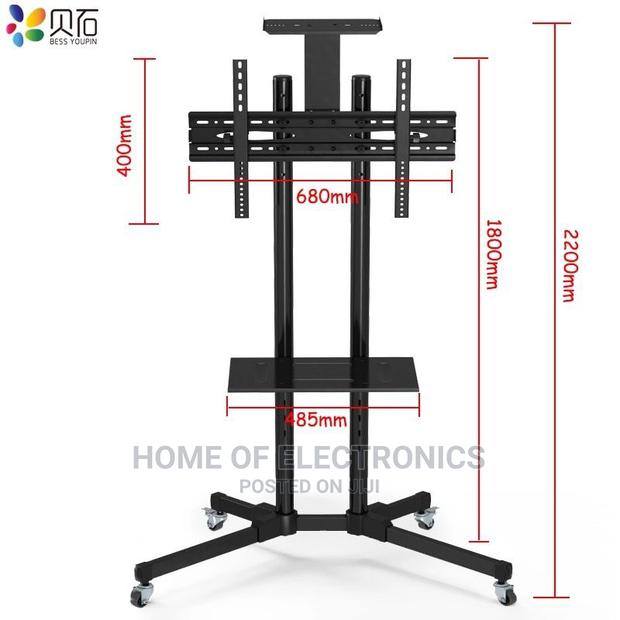 Buy 2022 Movable Mobile Tv Cart Stand With Wheels · Photo 1